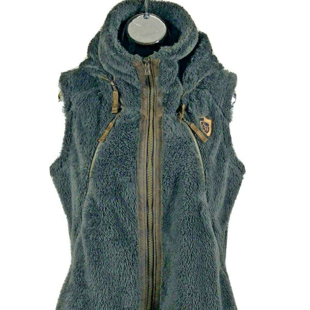 KUHL Flight Vest Italian deep pile fleece sz m